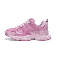 Prêt à expédier – Chaussures unisexe à semelle épaisse toutes saisons, antidérapantes, style plateforme, en maille, pour couple, idéales pour le streetwear, la mode et l'entraînement