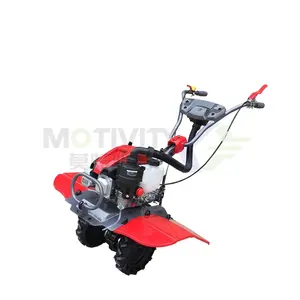 Mini Gasoline Farm Cultivator Rotary Petrol Agriculture 2.5KW Power Tiller