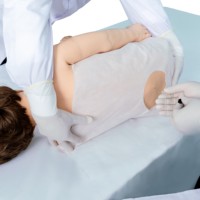 Modelo de Entrenamiento para Punción Lumbar Pediátrica, Maniquíes de Estructura Esquelética Biónica de Cuerpo Completo y Modelos Anatómicos