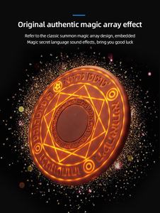 Cargadores de círculo mágico <span class=keywords><strong>Cargador</strong></span> magnético de matriz rápida Cargadores inalámbricos de teléfono de carga rápida con LED y sonido - Product Image 4