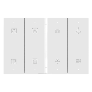 Zigbee chuyển đổi thông minh thông minh 1-7 <span class=keywords><strong>Push</strong></span> nút nhựa Bảng điều chỉnh chuyển đổi ứng dụng điều khiển tường chuyển đổi ánh sáng thông minh cho biệt thự nhà khách sạn - Product Image 2