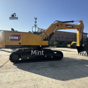 2024Low Hour Sany Heavy Duty Creuser Machine SY375H Utilisé Hydraulique Crawler Excavadora Utilisé Sany Excavatrices SANY SY365H 375H - Product Image 1