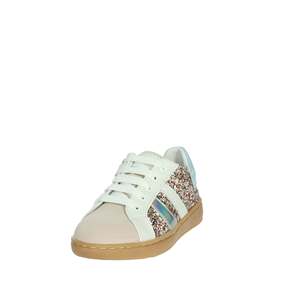 Zapatillas Balducci para Niña LYNN1005 Blancas con Brillantina Plateada, Estilo Deportivo - Product Image 6
