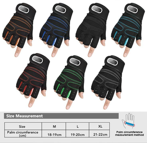 Gants de fitness demi-doigts pour hommes, respirants et ventilés, pour la musculation, l'exercice, le sport et le cyclisme – Vente en gros - Product Image 6