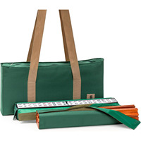 Bolsa de Almacenamiento Multifuncional y Ecológica para Mahjong, Bolsa de Gran Capacidad con Diseño Elegante para Fichas de Mahjong