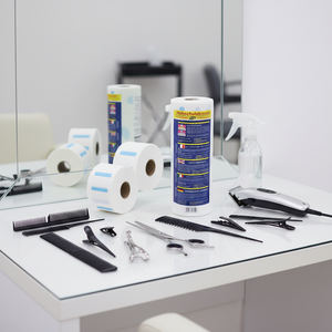 Bandes de cou jetables à prix de gros pour salon de coiffure, accessoire professionnel extensible en papier pour la coiffure <span class=keywords><strong>et</strong></span> la coupe de cheveux - Product Image 1