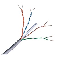 Cable de Red UTP Cat5E de 4 Pares, 1000 pies, Material de Aislamiento HDPE, Revestimiento de PVC, 26AWG, Rollo REELEX