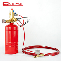 Asenware Fm200 Tube d'incendie à gaz automatique HFC-227ea système d'extinction d'incendie