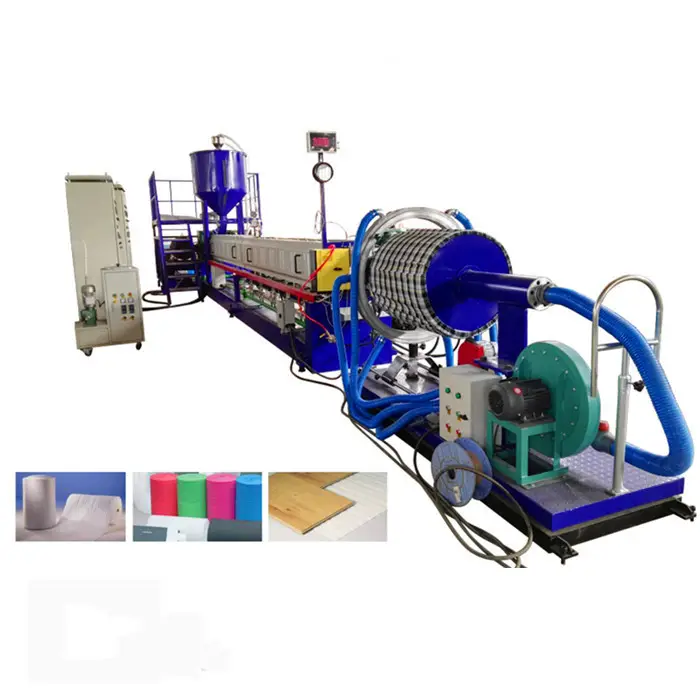 PE Plastic Processed and New Condition pe foam sheet extrusion line