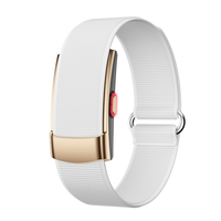 Bracelet/Montre connectée QX Air, écran IPS sans affichage, comptage des pas, suivi de la forme physique, moniteur de fréquence cardiaque, moniteur de niveau d'oxygène, batterie de 11 à 30 jours