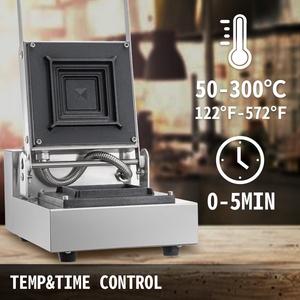 Prensa eléctrica profesional de acero inoxidable antiadherente para hacer sándwiches individuales para el desayuno, el mejor <span class=keywords><strong>Mini</strong></span> uso comercial para coche al aire libre - Product Image 2