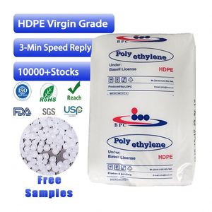 Granulés de polyéthylène haute densité (HDPE) de qualité film, résine masterbatch transparente blanche à haut débit, vente en gros - Product Image 1