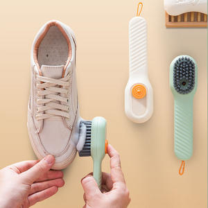 Nouvel An Lavage Doux Vêtements Sneaker Nettoyage Multifonctionnel Chaussures Brosses avec Distributeur - Product Image 3