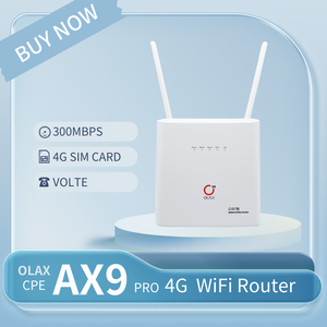 โมเด็ม OLAX AX9 Pro 4G พร้อมเสาอากาศ Wifi รองรับคลื่นความถี่ B28 ความเร็ว 300 Mbps พร้อมช่องใส่ซิมการ์ด - Product Image 4
