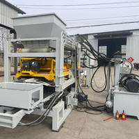 Machine automatique à blocs de béton QT4-15, équipement de production de briques creuses et pleines en ciment pour usine de matériaux de construction