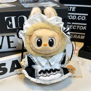 Vêtements de poupée <span class=keywords><strong>en</strong></span> gros pour Labobu Dress Set Soft Cartoony Mini Toy Model pour bébé V1V2V3 Assis pour les fêtes 6501-Y1 - Product Image 6