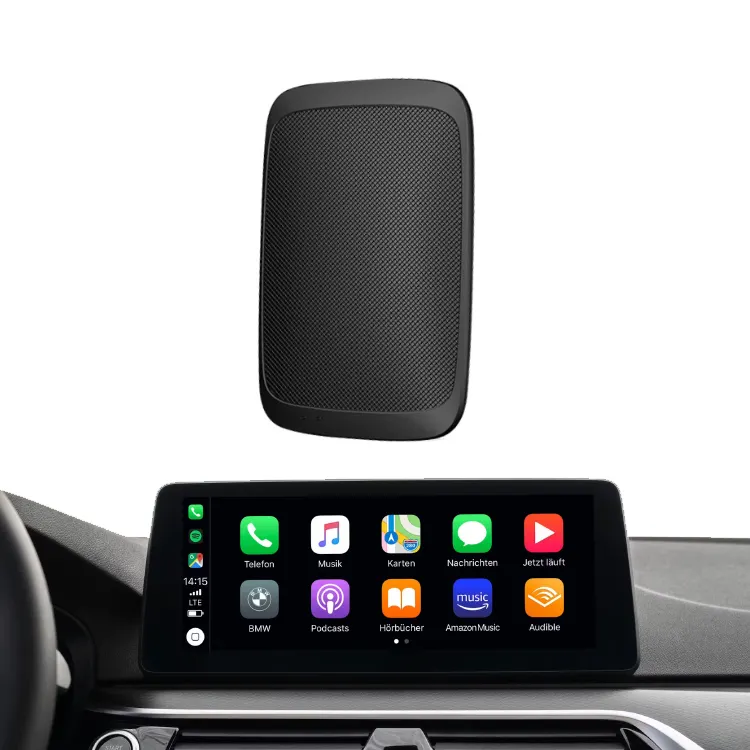 ワイヤレスCarplayスマートボックスは、iPhone CarplayおよびAndroidAUTOが有線からワイヤレスCarplay AIボックスに切り替えるのに適しています