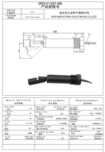 G3/4 inch chủ đề PP <span class=keywords><strong>Float</strong></span> mực nước điều khiển điện tử nước Side gắn <span class=keywords><strong>Float</strong></span> chuyển cảm biến mức chất lỏng - Product Image 4