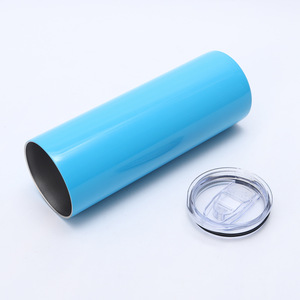 Stainless Steel Tumbler 20oz Double Wall Vacuum Insulated Cup Straight Body For Outdoor Travel Car Home Office Use - Product Image 4