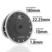 Lame de Scie Diamant Turbo pour Carrelage, Découpe à Chaud, Disque de 105mm 115mm 125mm 180mm pour Porcelaine