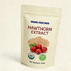 中国供給OEMサンザシ果実エキス粉末食品グレードサンザシエキス粉末 - Product Image 1