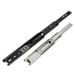 Telescopic <b>Drawer</b> Channel Ball Bearing <b>Slide</b> Furniture Hardware telescopic rail correderas Full Extension Rail - Product Image 3