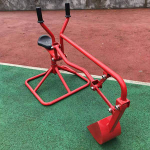 Детский металлический мини-экскаватор с песочницей для От 3 до 6 лет пляжного и наружного использования, эргономичное седло - Product Image 3