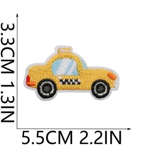 NODA Buck Stock Embroidery Cute Traffic Theme Car air <b>Balloon</b> Flight Traffic Light Ambulance Steamer Patch for Kids Cloth Bag - Product Image 4