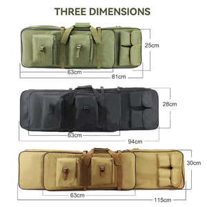 Carry Shoulder Nylon Venta al por mayor Custom Hunting Tactical Gun Range Bags Shooting Cases - Product Image 3