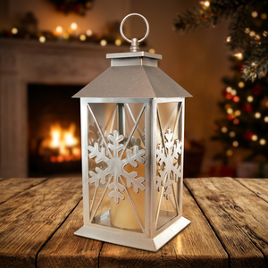 Lanternes en fer faites à la main, étanches, très tendance, pour bougies, décoration de Noël et de Pâques 2026, pour la maison - Product Image 1