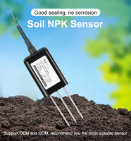 Analyseur de sol agricole le moins cher NPK/PH/EC Capteur d'humidité et de nutriments Testeur de sol NPK