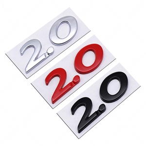Emblema Universal 2.0 para Automóvil, para <span class=keywords><strong>Peugeot</strong></span> 307 CC/SW, 407, 508, Accesorio para Auto - Product Image 2