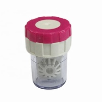 Meilleures ventes, étui pour lentilles de contact en PP coloré, vente en gros d'accessoires pour les soins des yeux, étui pour lentilles de contact