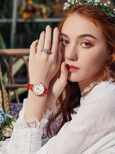 Nuovo Orologio da Donna <span class=keywords><strong>di</strong></span> <span class=keywords><strong>Marca</strong></span> Originale, Stile Studentesco con Cinturino in Pelle, Design Semplice e Raffinato, Resistente all'Acqua, Ultra-sottile - Product Image 3