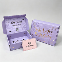 Boîte d'expédition en carton ondulé personnalisée avec logo, bande adhésive à fermeture éclair, ruban adhésif pour e-commerce, boîte d'expédition auto-adhésive