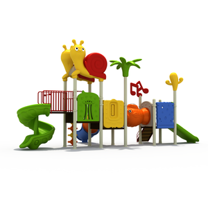 Toboggan d'amusement extérieur <span class=keywords><strong>en</strong></span> plastique personnalisé 89 Post 76 Post avec toit <span class=keywords><strong>en</strong></span> forme d'escargot - Product Image 2