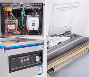 Scelleuse sous vide électrique automatique compacte pour aliments / usage domestique et commercial / qualité restaurant / saucisses / riz / viande - Product Image 4