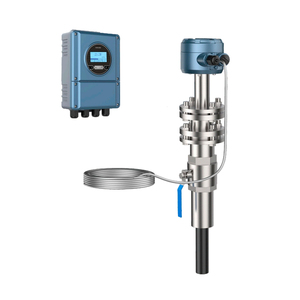 Fme100 điện từ lưu lượng kế với RS485 modbus 4-20mA Dễ dàng cài đặt magmeter cho đường ống lớn thép không gỉ - Product Image 2