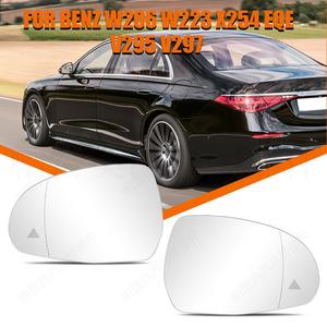 Cristal de espejo retrovisor izquierdo nuevo ABS para vehículos Mercedes-Benz W206, W223, X254, EQE, V295, V297 - Reemplazo para punto ciego y marcha atrás - Product Image 4