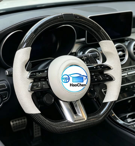 Volant sport en cuir de style nouveau pour <span class=keywords><strong>Mercedes</strong></span> Benz W204 W205 W213 W219 W222 A45 E63 Gle Gls Amg Gt C63 E63 S63 G63 - Product Image 4