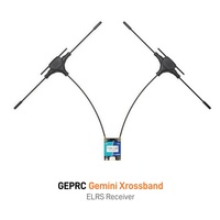 Módulo Receptor GEPRC ELRS 915M/2.4G C3 Gemini Xrossband TX con Chip Dual-RF de 1000Hz para Drones FPV de Largo Alcance y Freestyle