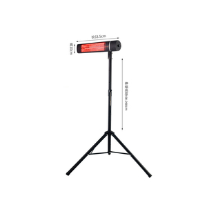 Calentador Infrarrojo Comercial de 3000W, 220-240V, IP65, Impermeable, con Control Remoto - Product Image 2
