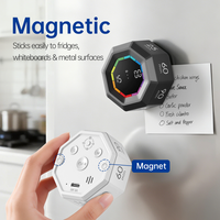 Minuteur visuel magnétique à capteur de gravité, prix usine, pour bureau, étudiant, cuisine, minuteur Pomodoro
