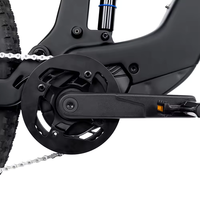 Vélo de montagne électrique CYCTRAC EM19 MTB, vélo électrique 12 vitesses, suspension intégrale, cadre en fibre de carbone, moteur central Bafang M820 48v