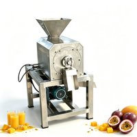 500kg/uur sinaasappel, aardbei, avocado, banaan, mango, tomaat pulpmachine voor het maken van pulp, pasta, sap en fruitpulpjam.