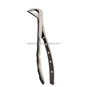 Forceps dentaires professionnels pour l'extraction des dents chez l'adulte, en acier inoxydable, instruments chirurgicaux ergonomiques, fournisseur en gros - Product Image 4