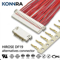 Conector Alternativo Df19 Konnra Jae Reemplaza al Contacto Gold Flash de 1mm, Conjunto de Cable Alternativo A1007h, Terminal
