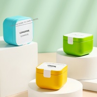 Bougie parfumée cylindrique colorée en cire de soja, huiles essentielles mélangées à la main, format portable, idéale pour la maison et la chambre à coucher
