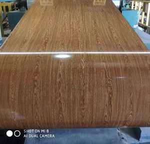 Bobina de acero Gi prepintada de bobina Ppgi de bajo precio/Ppgi/lámina de techo de acero Ppgi recubierta de <span class=keywords><strong>Color</strong></span> RAL 1013 para construcción - Product Image 4