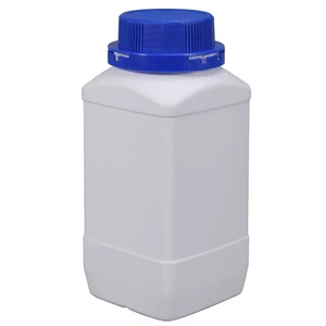 ขวดพลาสติก HDPE ทรงเหลี่ยมปากกว้างสำหรับใช้ในห้องปฏิบัติการ ขนาด 250 มล. 500 มล. 750 มล. 1000 มล. 1500 มล. พร้อมวงแหวนป้องกันการขโมย - Product Image 6